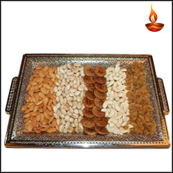 "Special Dry Fruit Thali - Click here to View more details about this Product